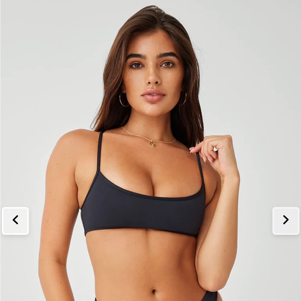 Frankie’s Dallas Bralette Bikini Top Ribbed